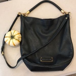 Black Leather Marc Jacobs Bag
